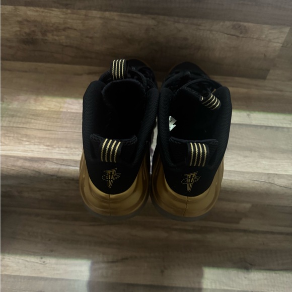 Black and Gold Sneakers - Picture 1 of 5